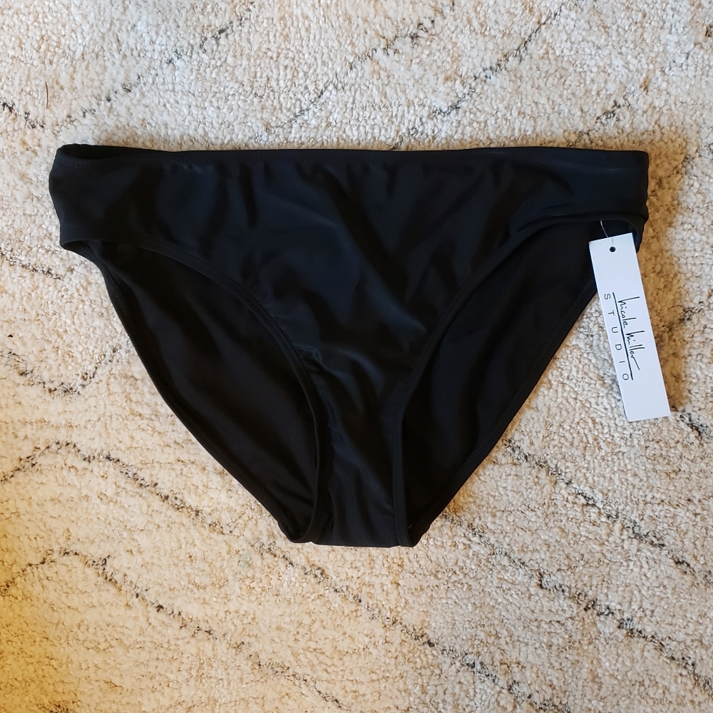 NWT Nicole Miller Swim Bottoms